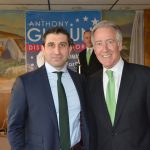 Hampden District Attorney Anthony Gulluni poses for a photo with U.S. Rep. Richard Neal.